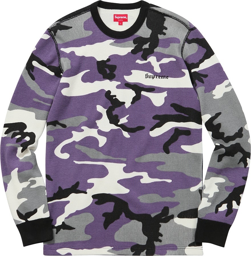 Camo Waffle Thermal view 2